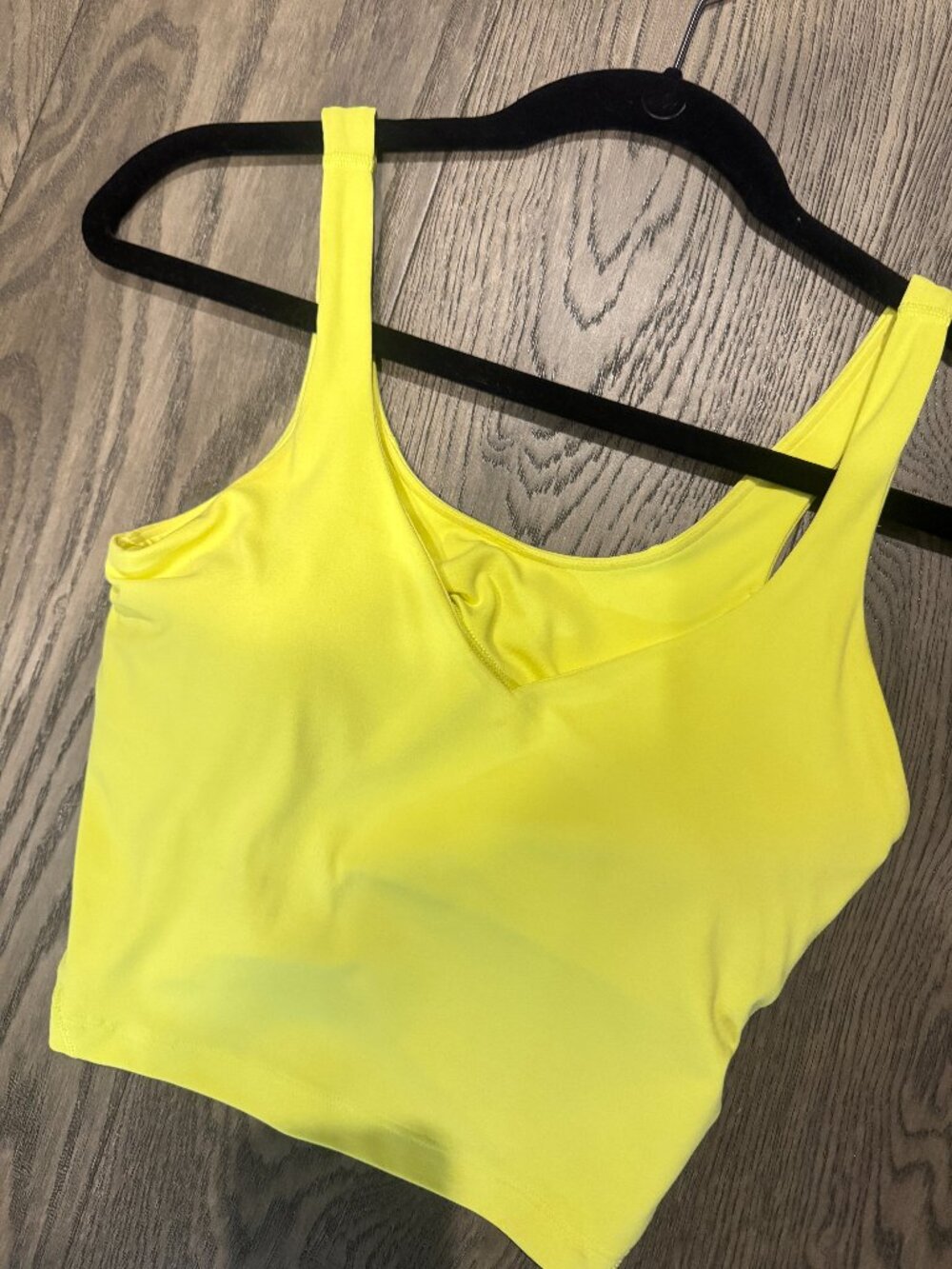 lululemon Align Tank Top - HOT YELLOW - (Size 6)